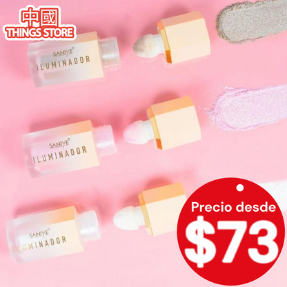 Iluminador con esponja