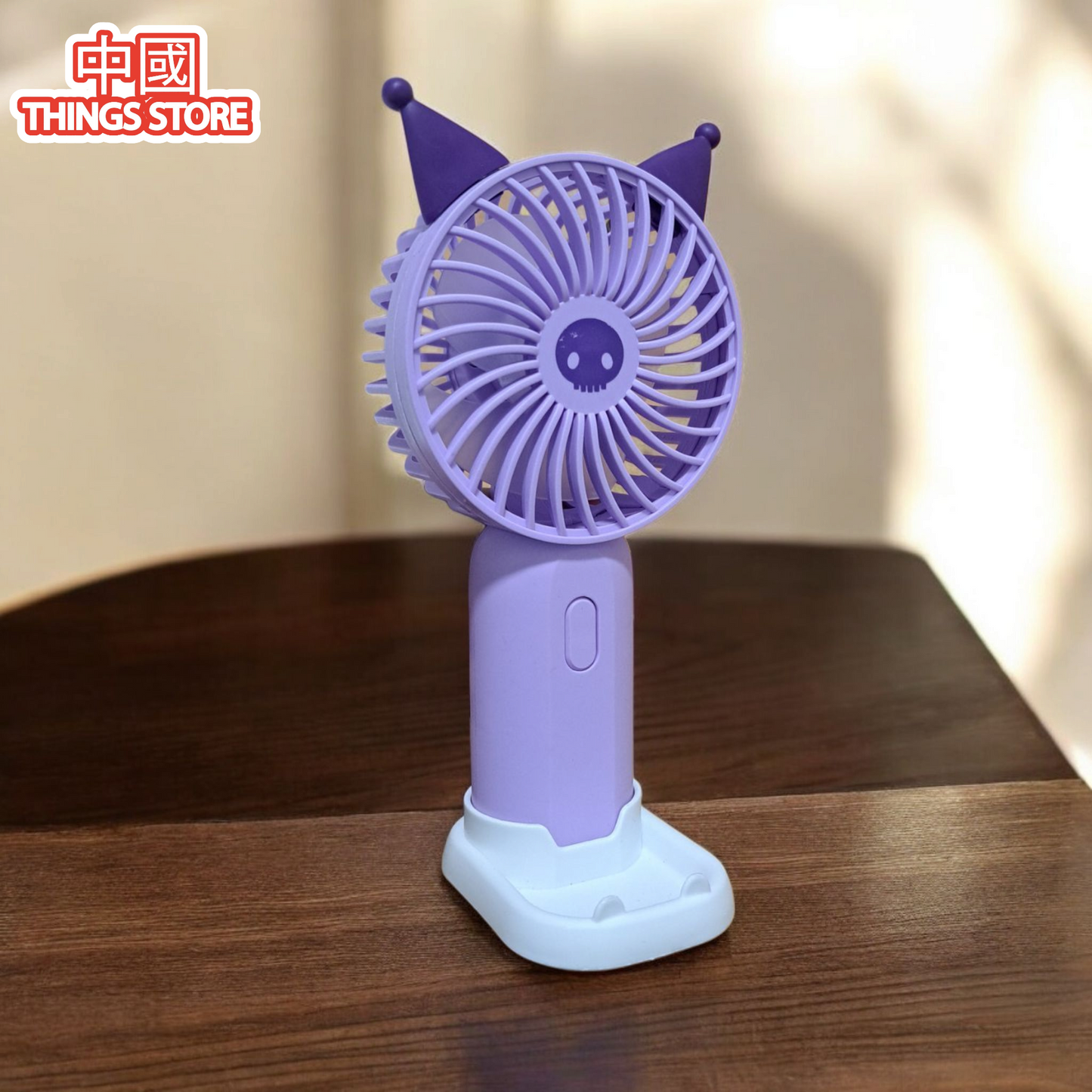 Ventilador de mano de kitty