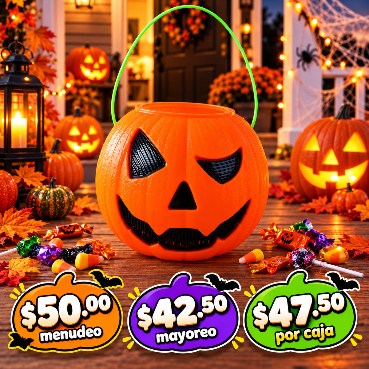 Calabazas para pedir dulces 🍬