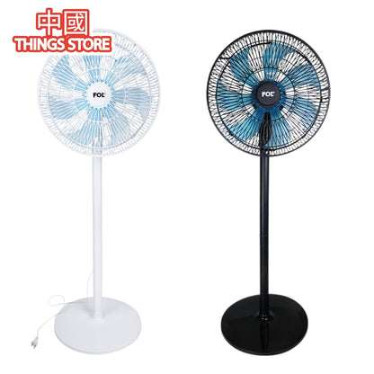 Ventilador de 5 aspas con control