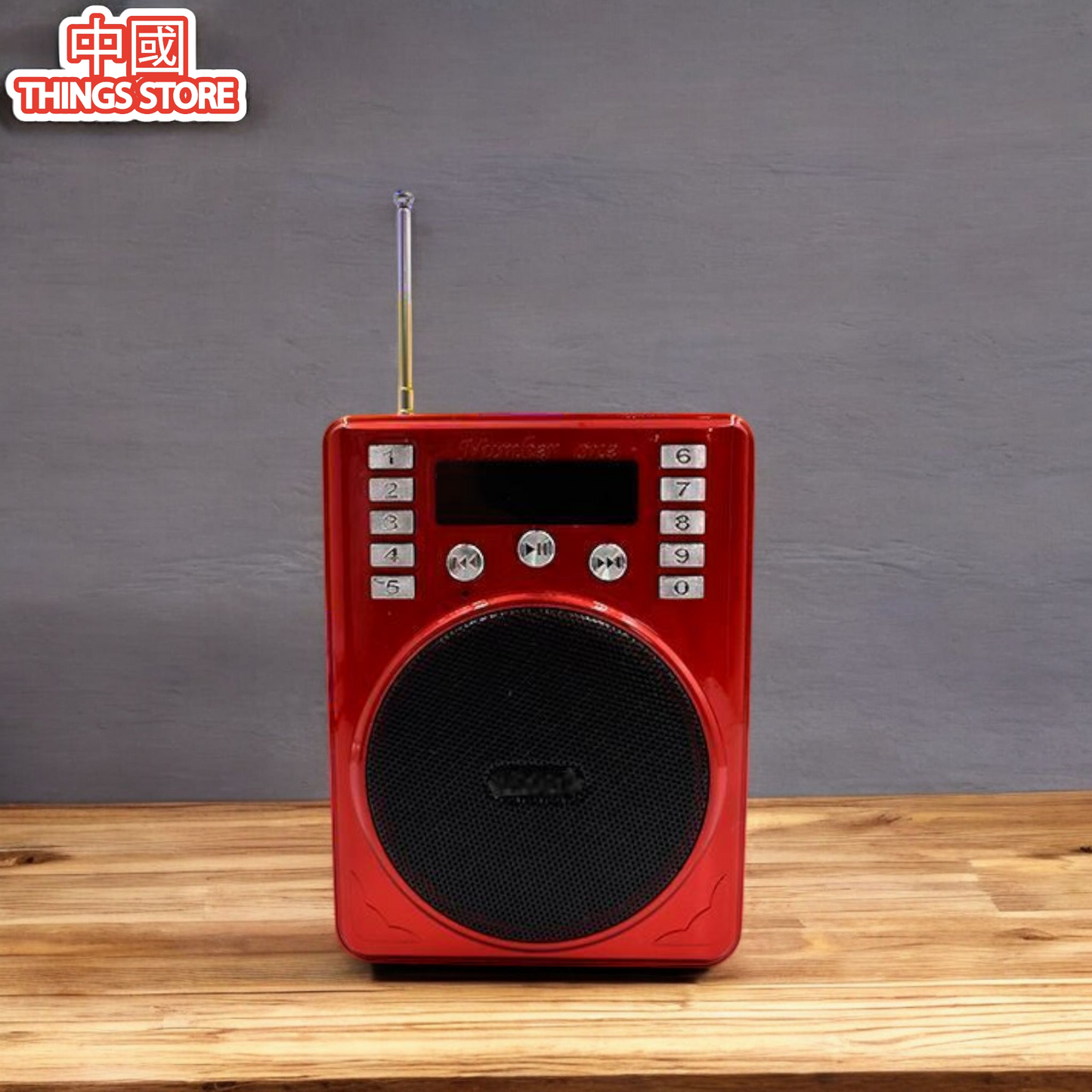 Radio bocina cuadrada