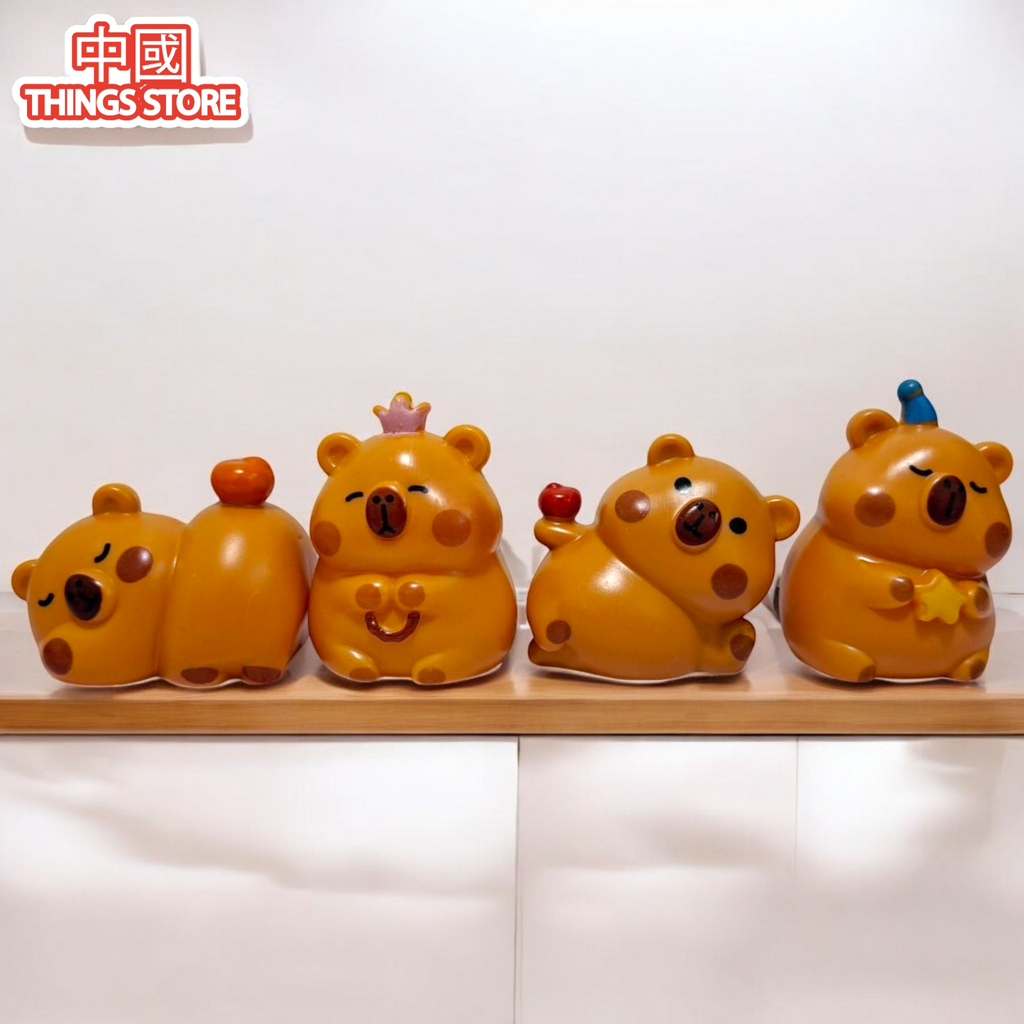 Paquete de capibaras 4pz