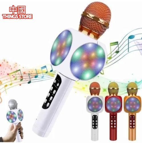 Micrófono bocina RGB