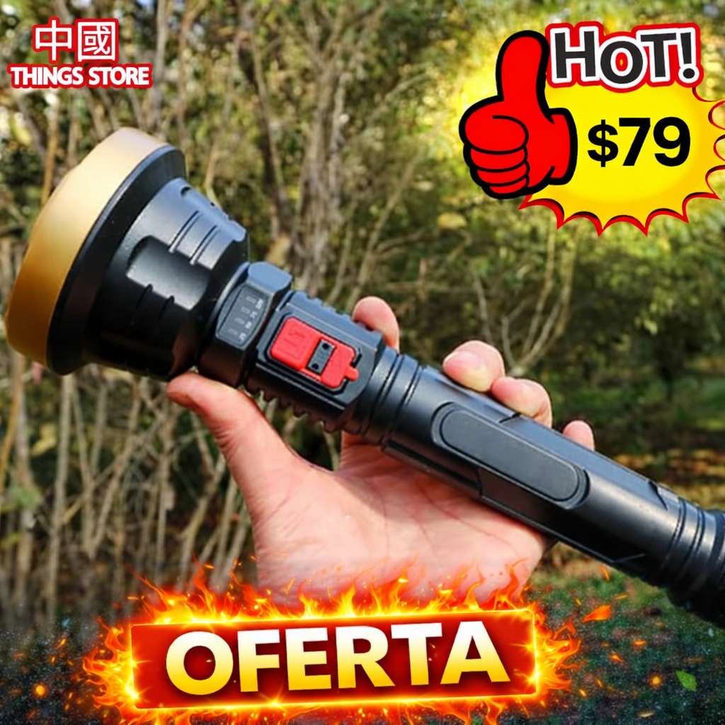 Lámpara de mano camping