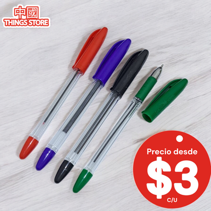 Bolígrafo de colores