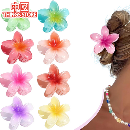 Pinza para cabello de flores