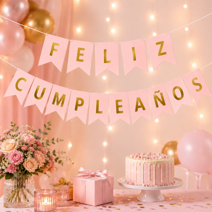 Letrero de feliz cumpleaños 🎉