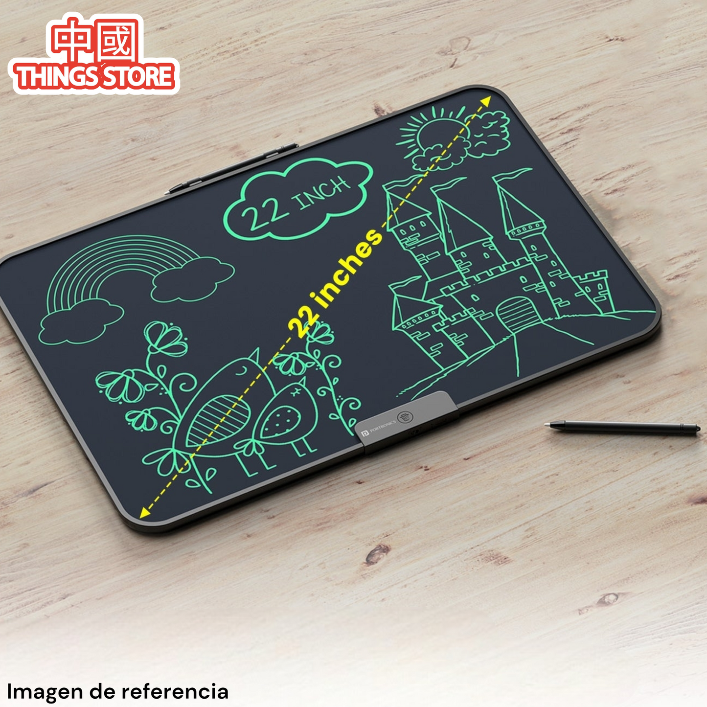Pizarra magica de 22 pulgadas