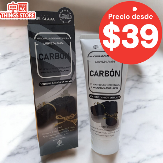 Mascarilla de carbón