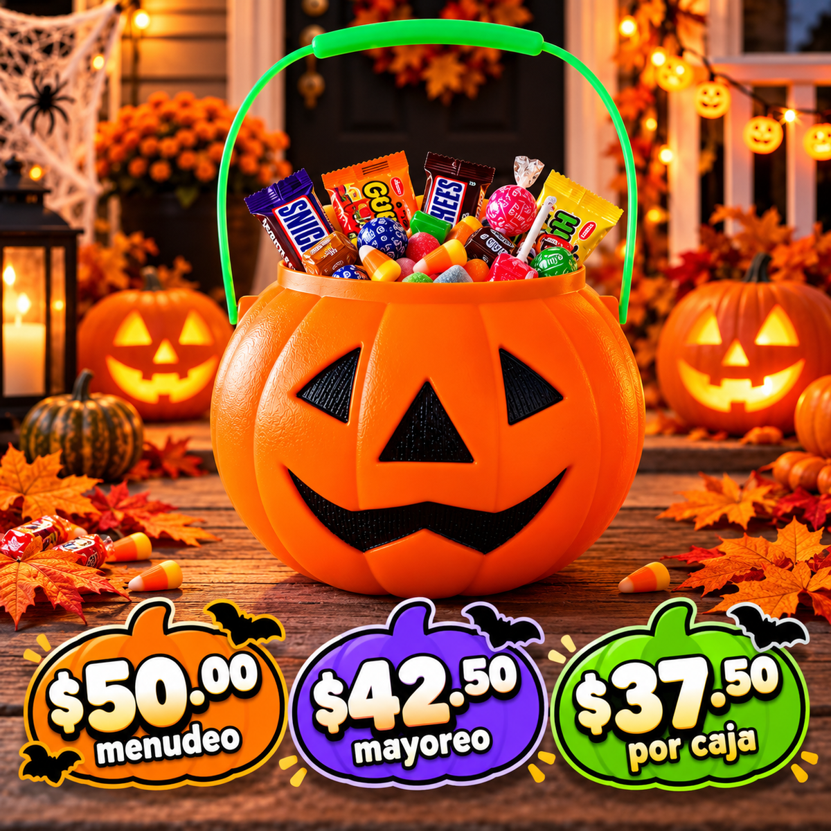Calabazas para pedir dulces 🍬
