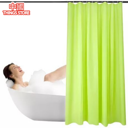 Cortina de baño lisa 72x72cm