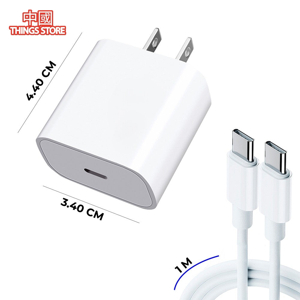 Cargador completo de C a C 20w 1M