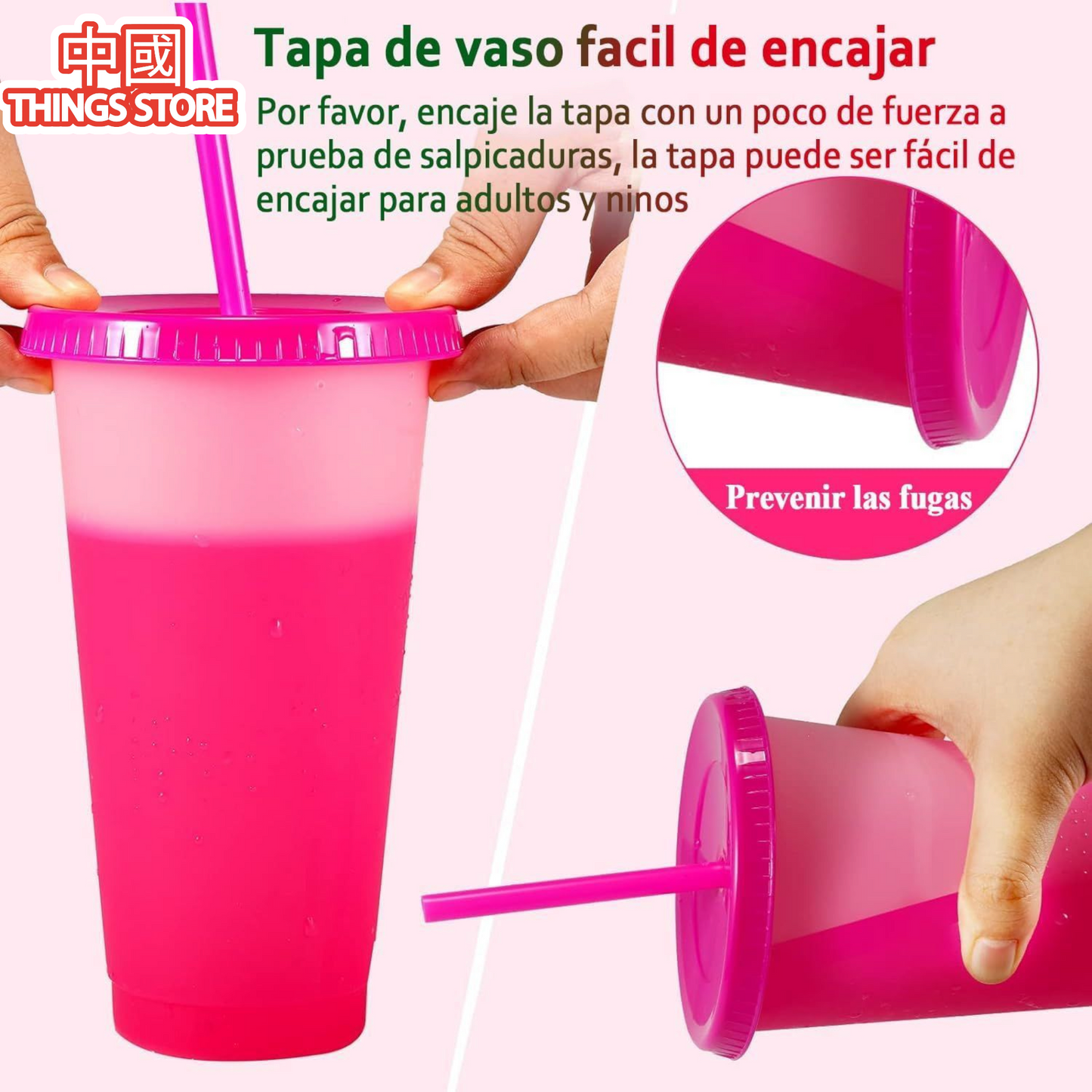 Vaso mágico transparente