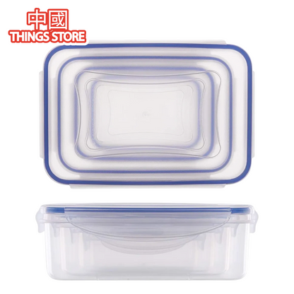Set de 4 tuppers