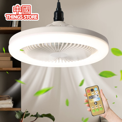 Foco ventilador con control remoto