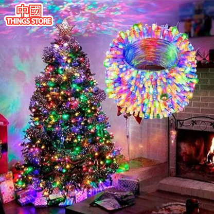 Serie multicolor 6m 100 luces