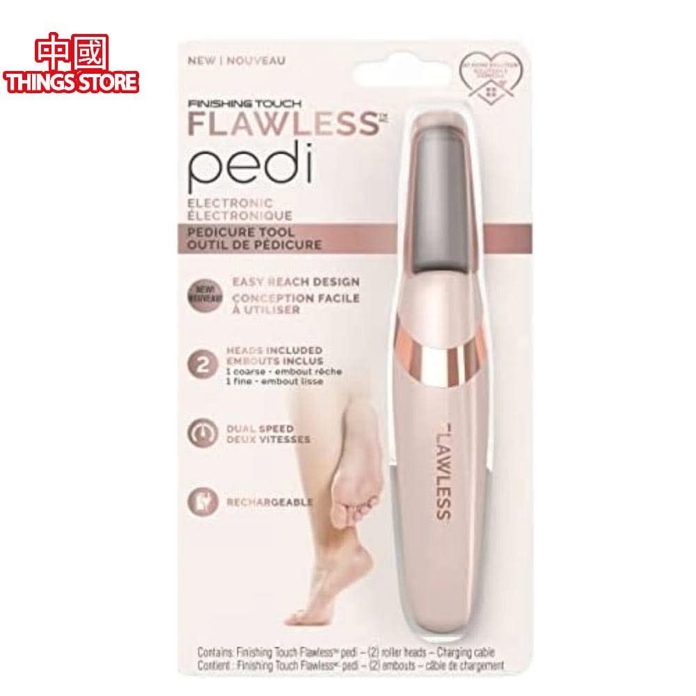 Pulidor para pies potente con dos cabezales