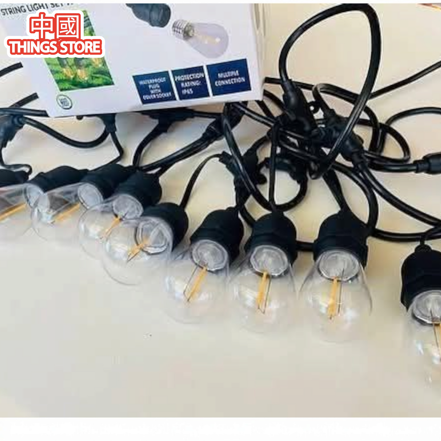 Serie vintage 10 metros 20 luces