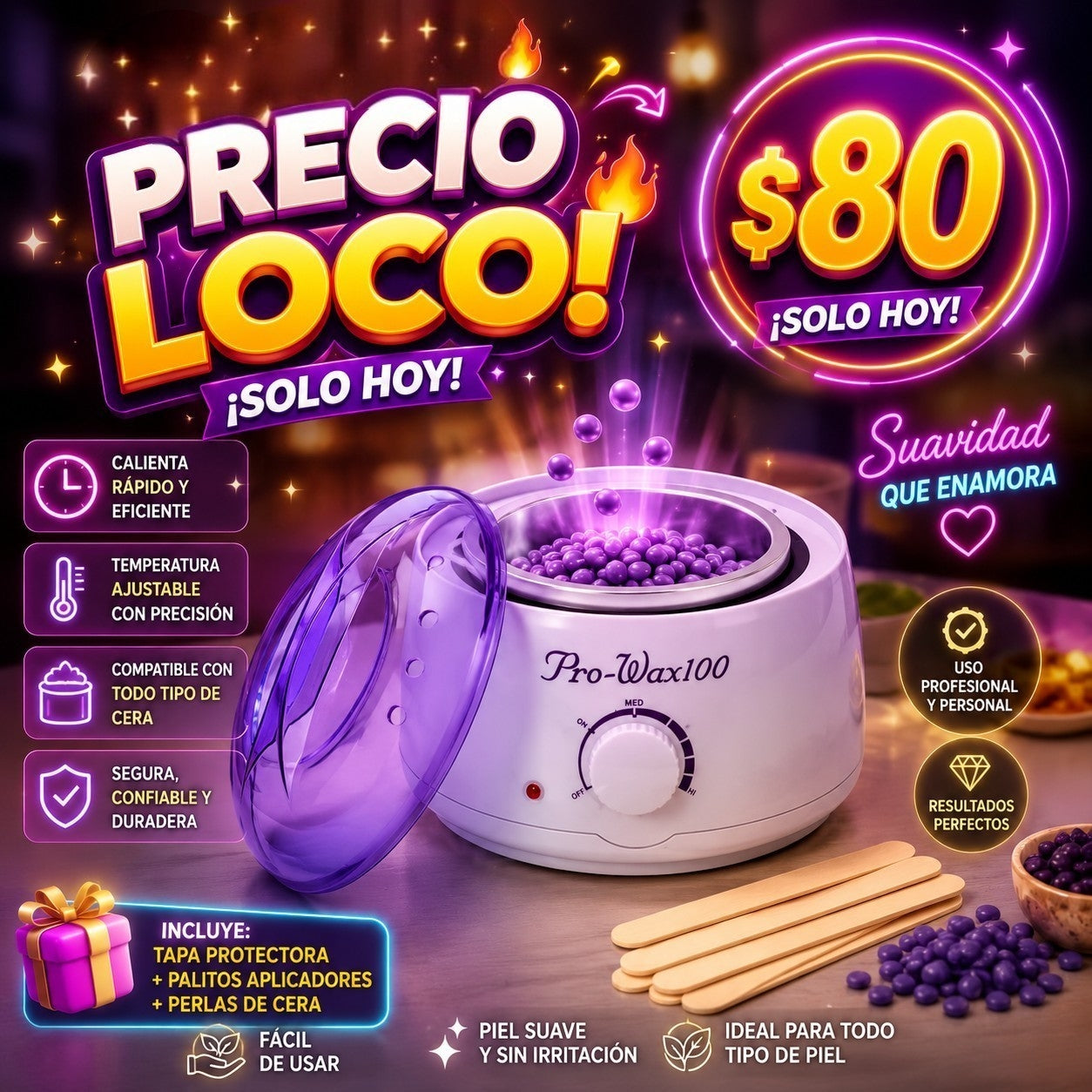 Fundidora de cera