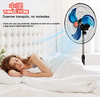 Ventilador de 18" con control