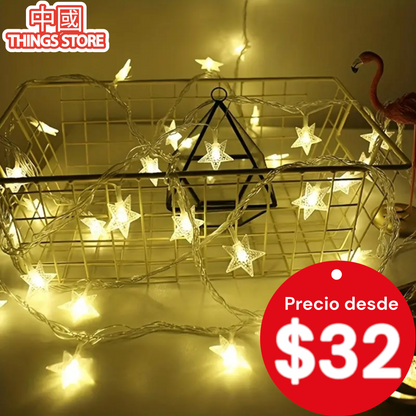 Serie de luces de estrella 2.3metros