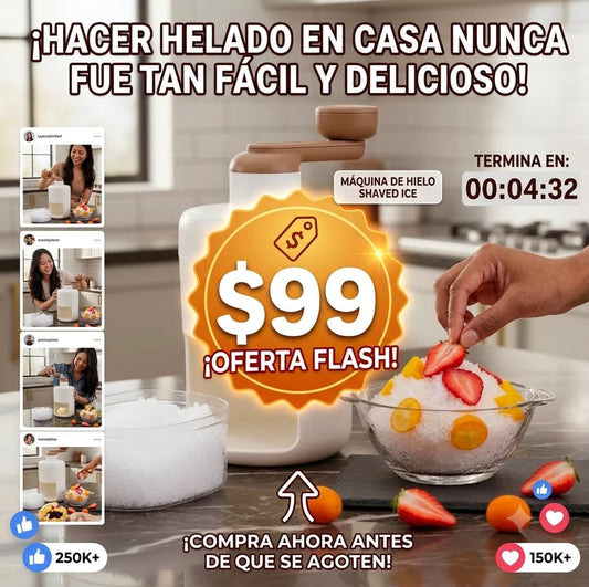 Máquina de raspados