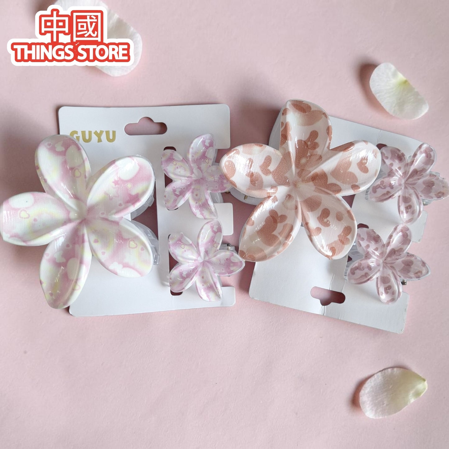 Paquete de pinzas de flor