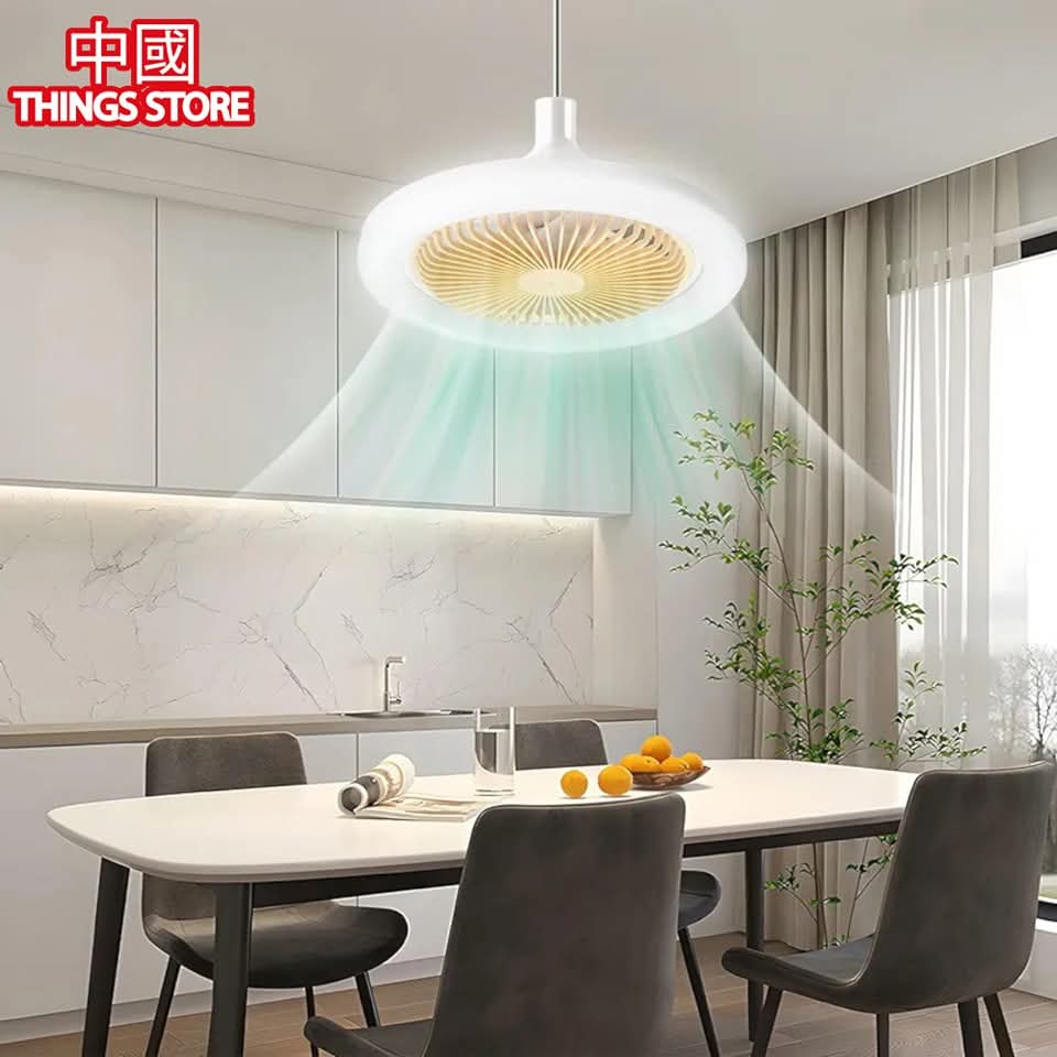 Foco ventilador con control remoto