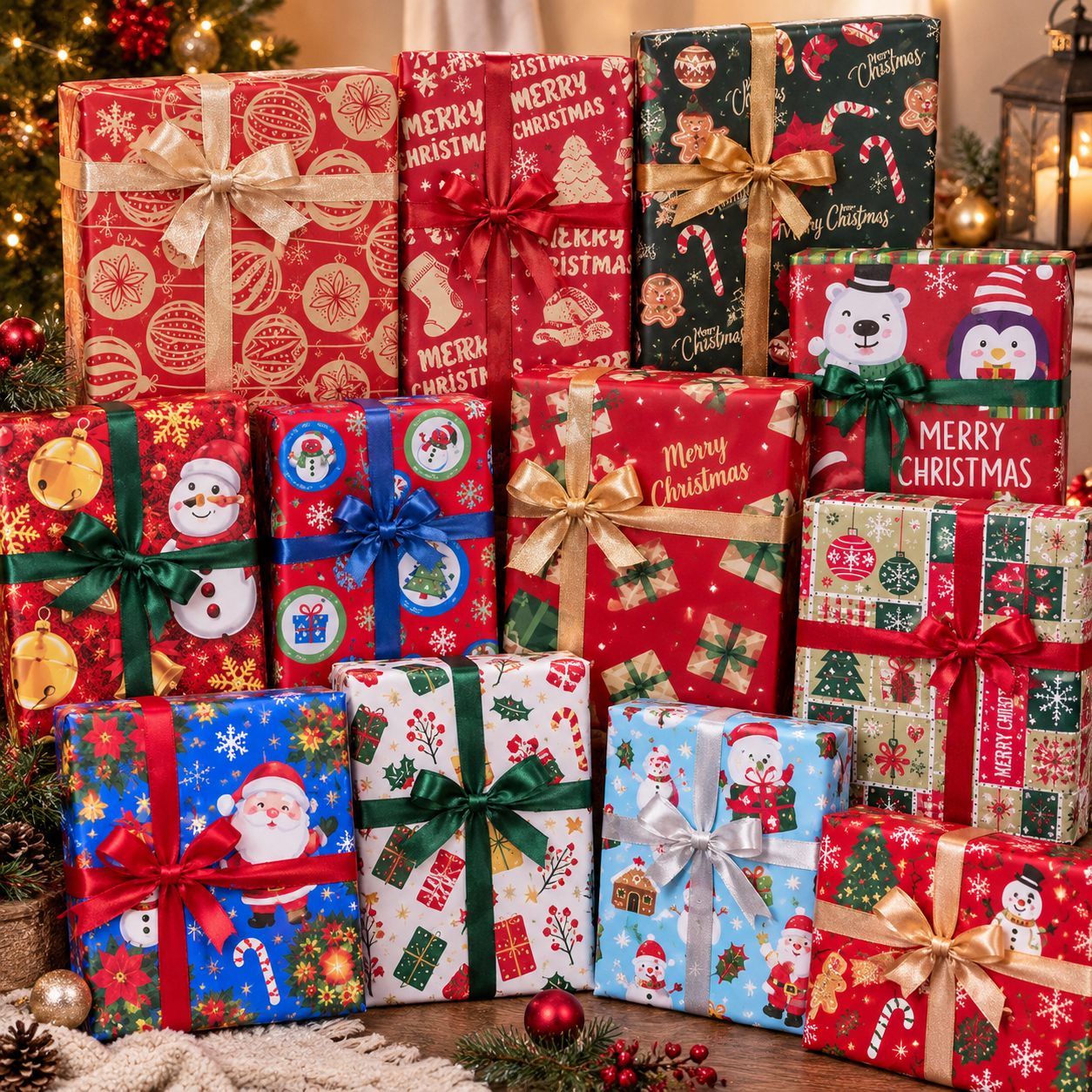 Papel para envolver navideño 🎄