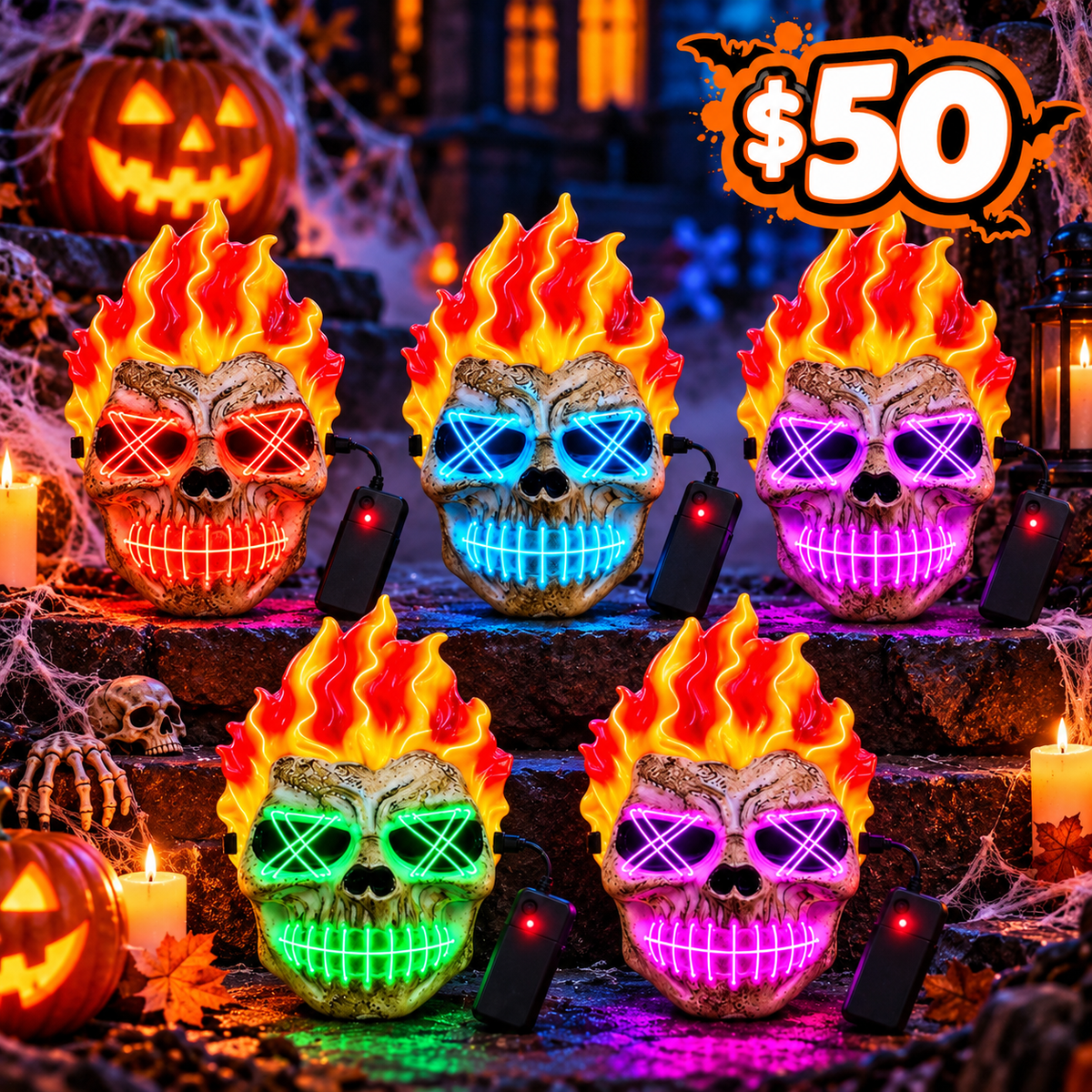 Máscara de calavera 💀