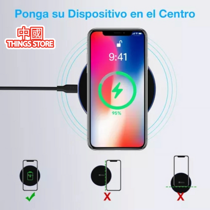 Cargador inalámbrico magnético
