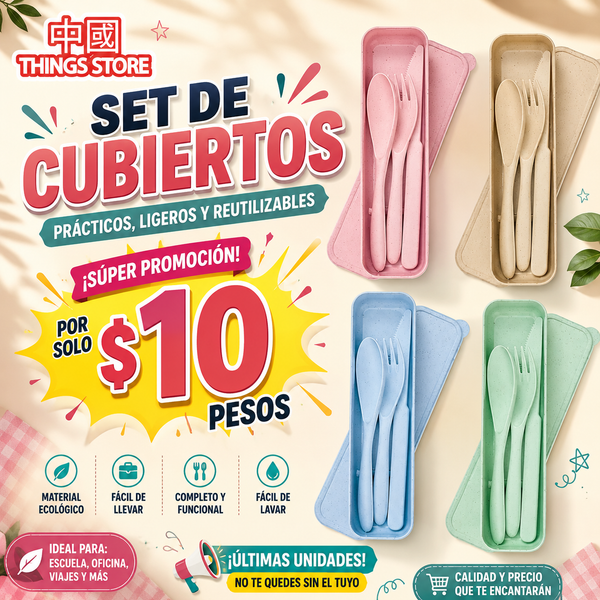 Set de cubiertos 🍴