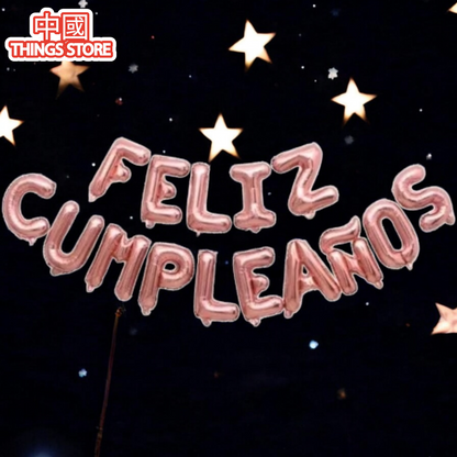 Globos de Feliz Cumpleaños