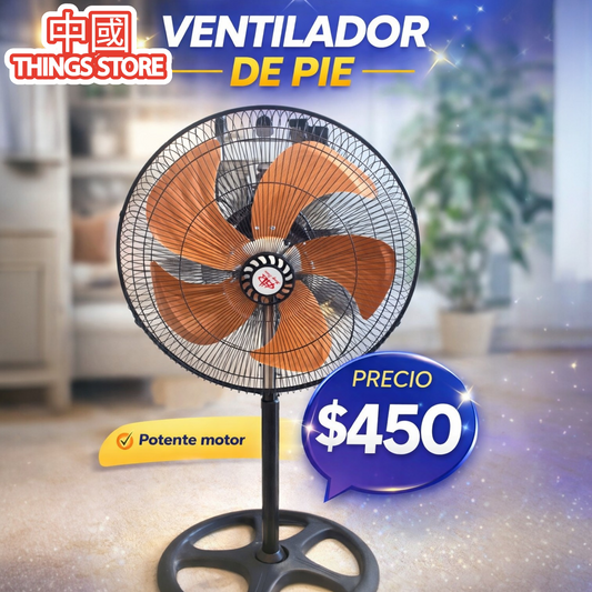 Ventilador de 5 aspas