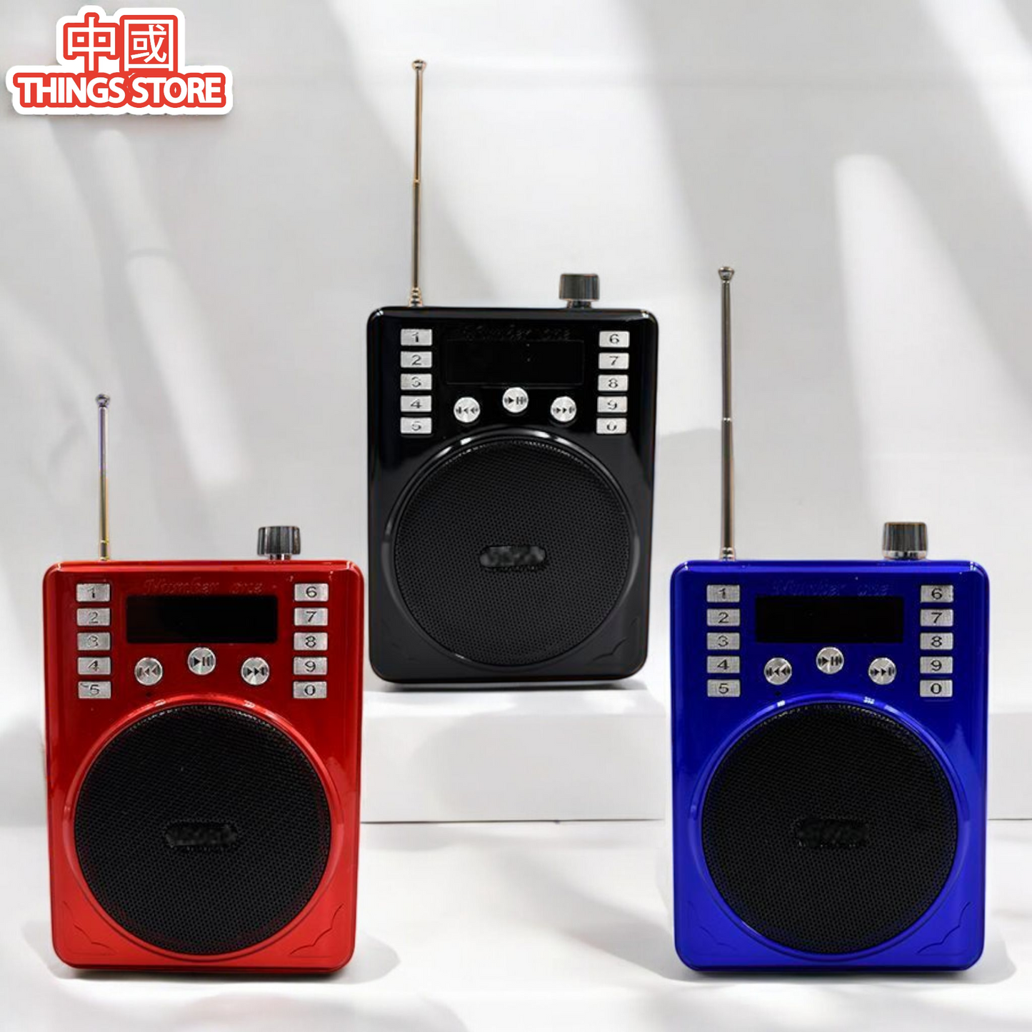 Radio bocina cuadrada