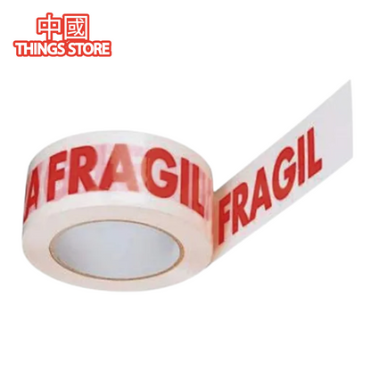 Cinta fragil blanca