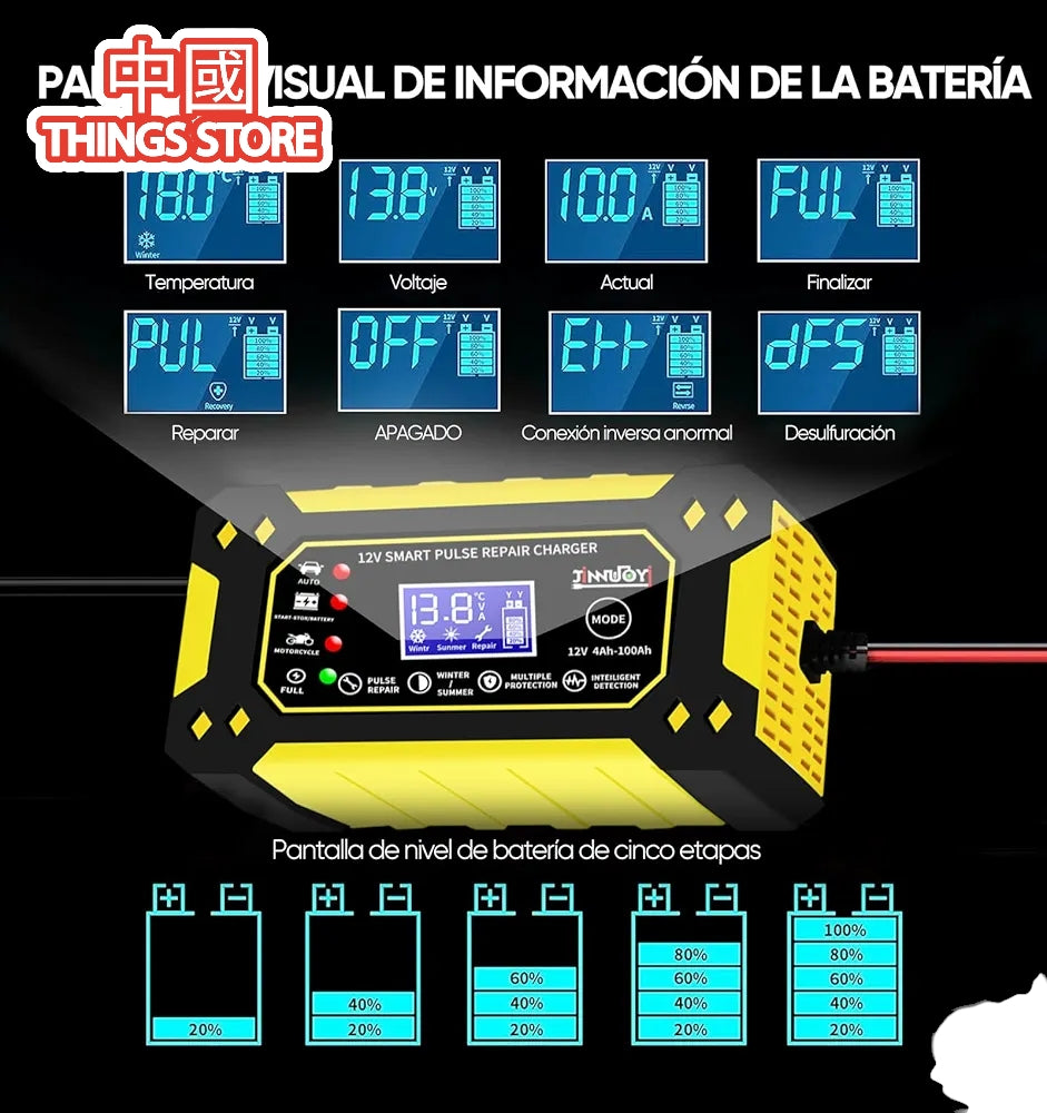 Revividor de batería 12V