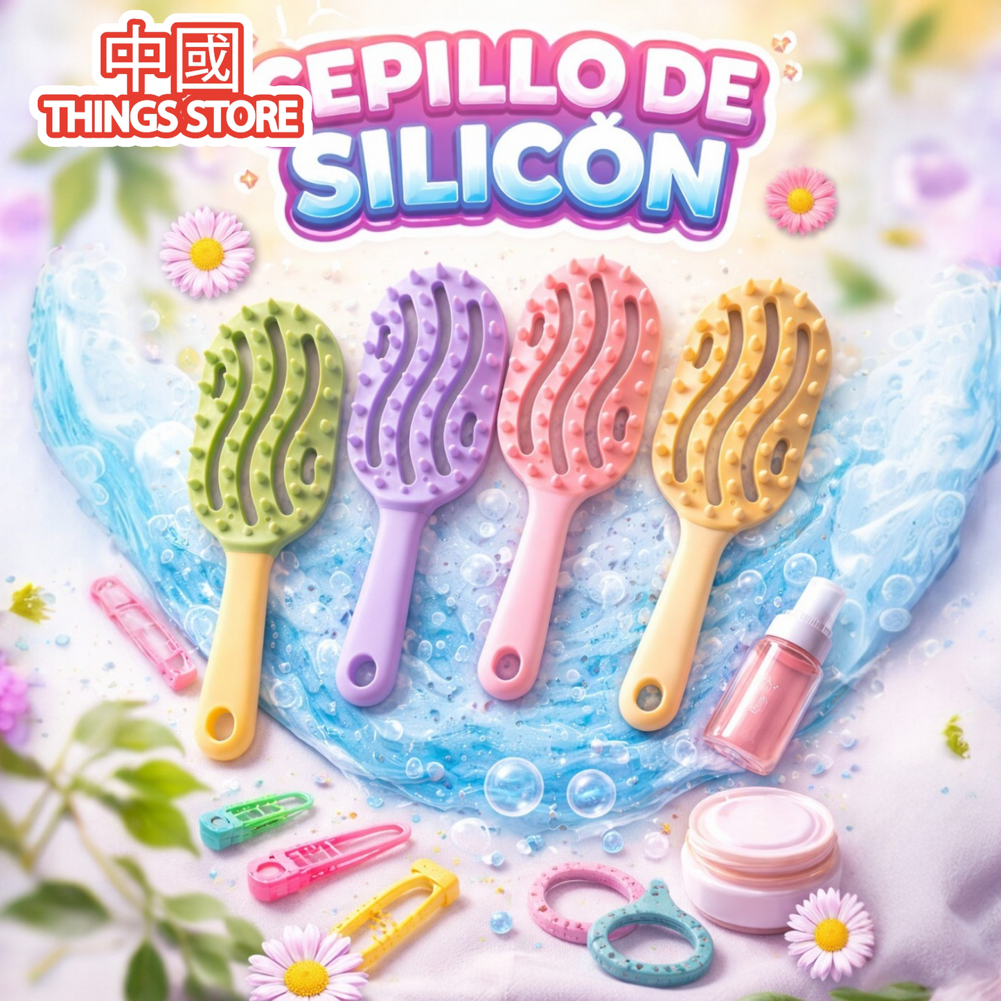 Cepillo de silicon