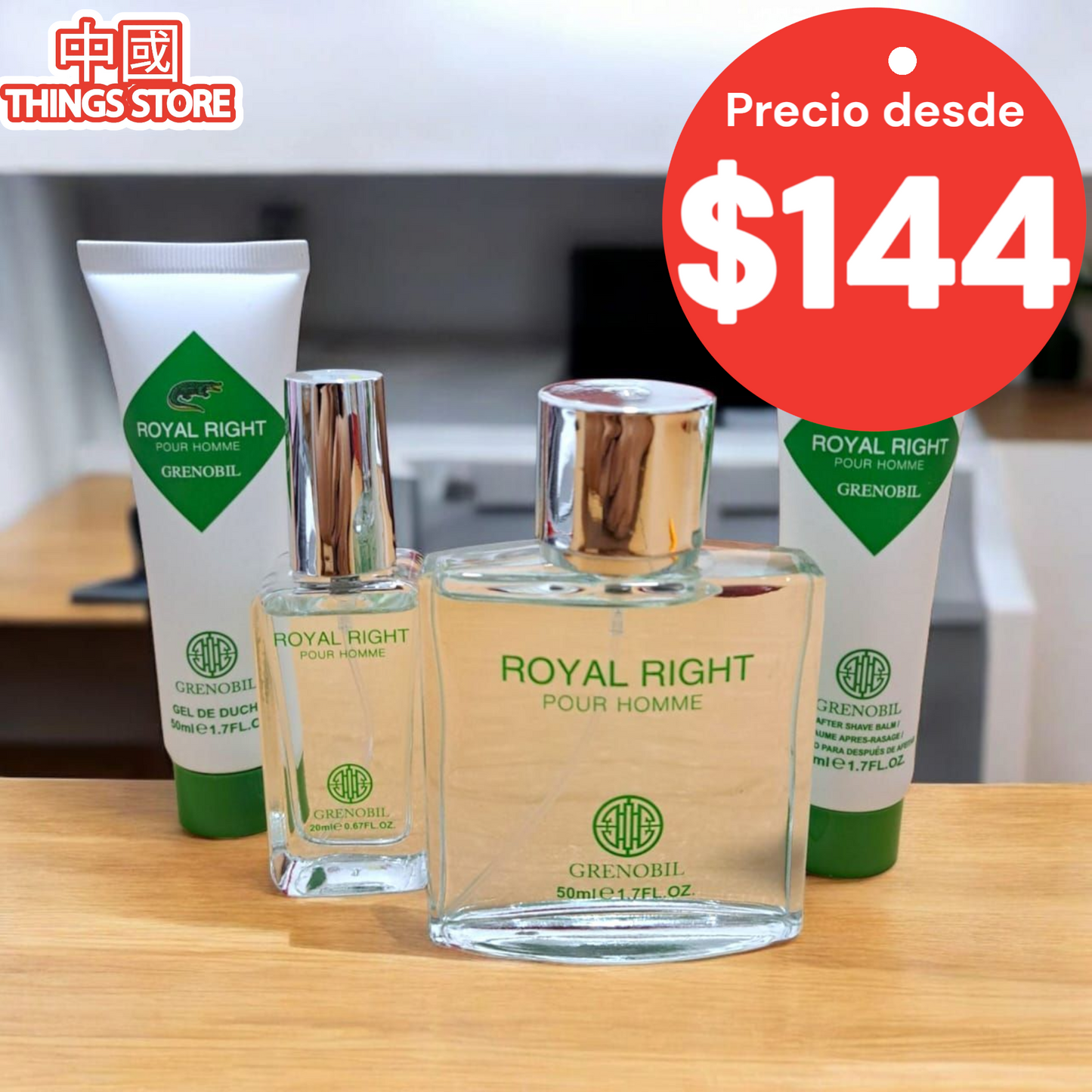 Set de perfumes 4pz LC