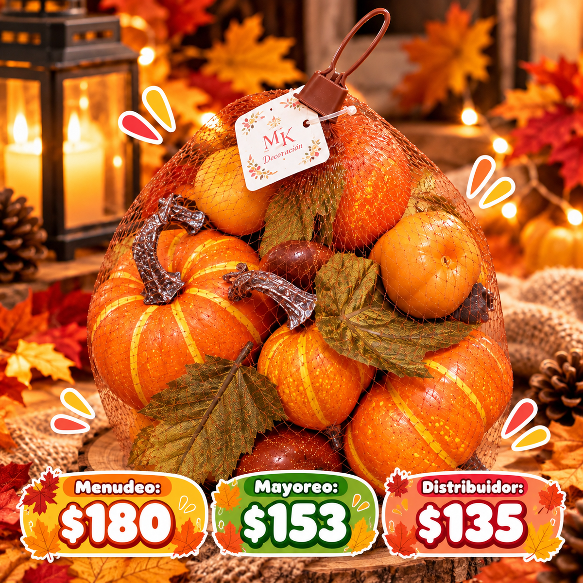 Costalito de calabazas 🎃