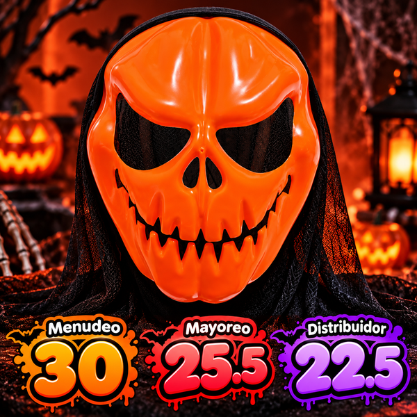 Máscara de calabaza 🎃