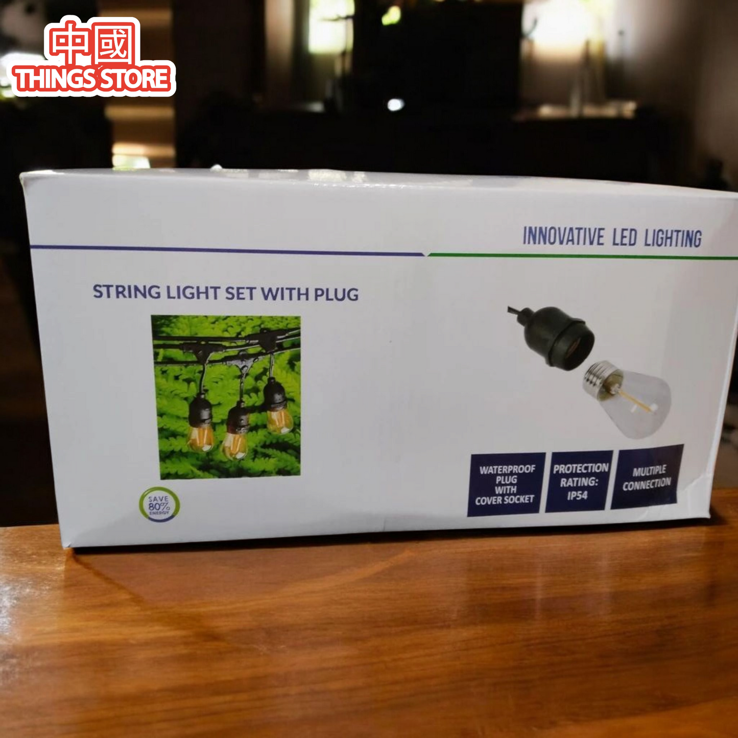 Serie vintage 10 metros 20 luces