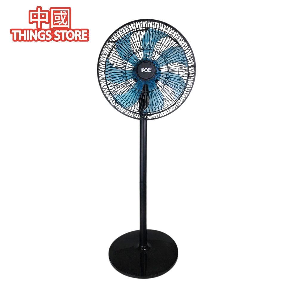 Ventilador de 5 aspas con control