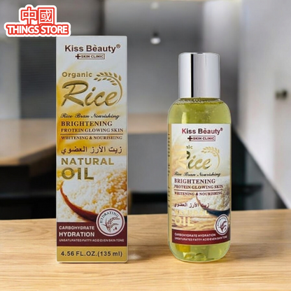 Serum de arroz para el rostro