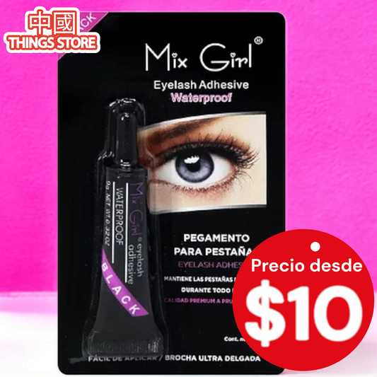 Pegamento para pestañas negro