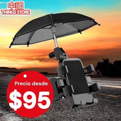 Base para celular con sombrilla