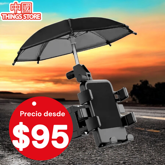 Base para celular con sombrilla