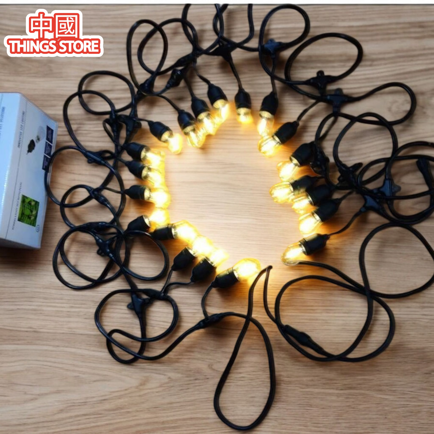 Serie vintage 10 metros 20 luces