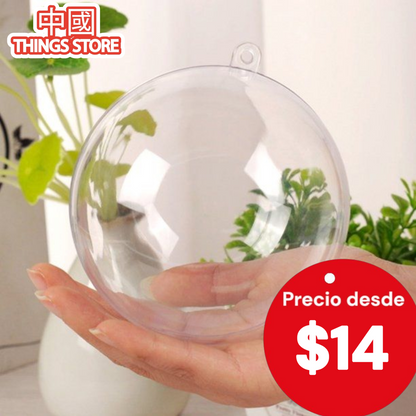 Esfera rellenable 8cm