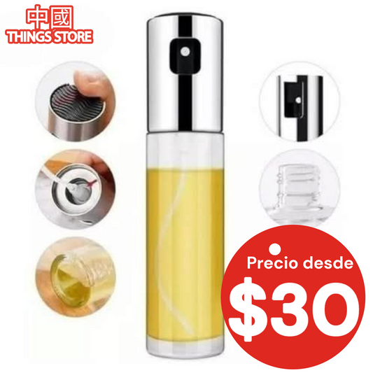 Aceitera spray para aceite o vinagre